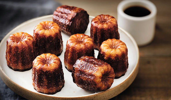 9 petits canelés